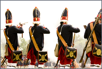 Re-enactment Oudenaarde 1708
